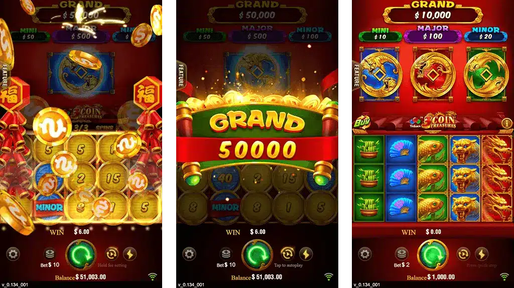 3 Coins Wolf777Bonus Bonus