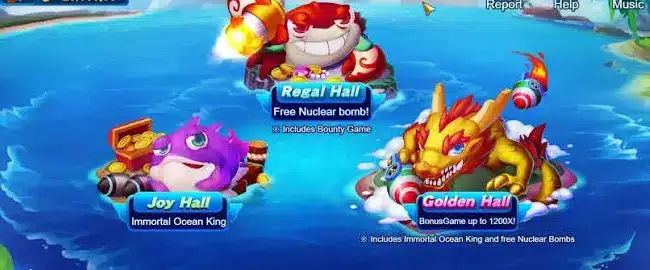 Bombing Fishing gemple Wolf777Bonus